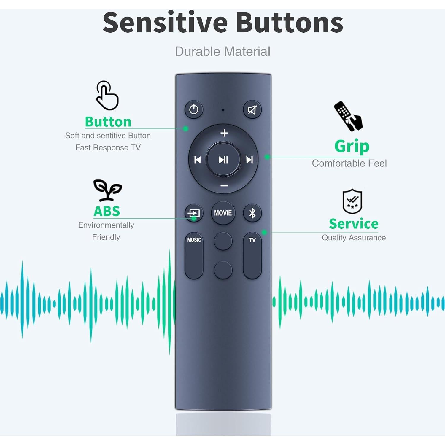 Control Remoto Infrarrojo TCL Alto 6 - Compatible TS6100/TS6110