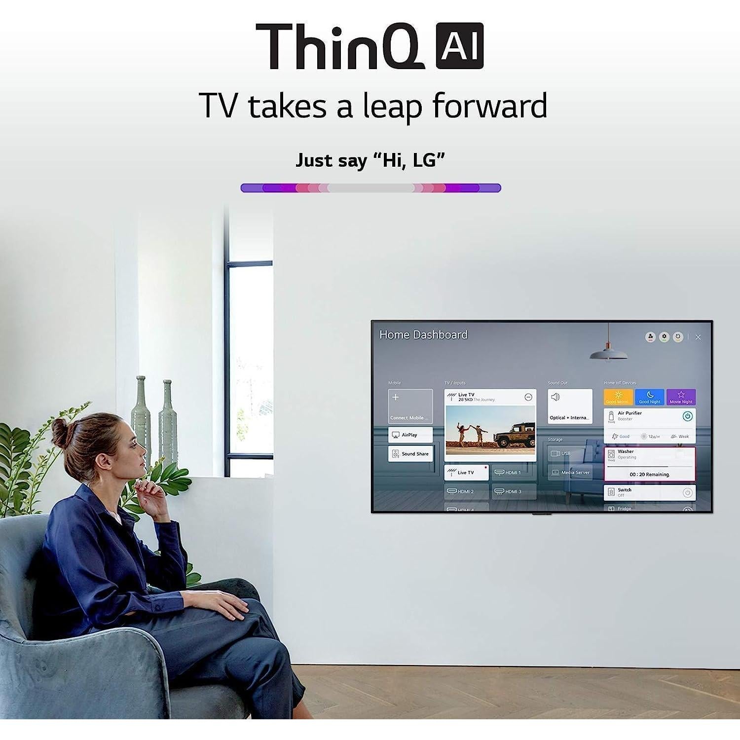 C1 Series 65-Inch Class OLED Smart TV OLED65C1PUB, 2021 - 4K TV, Alexa Built-in