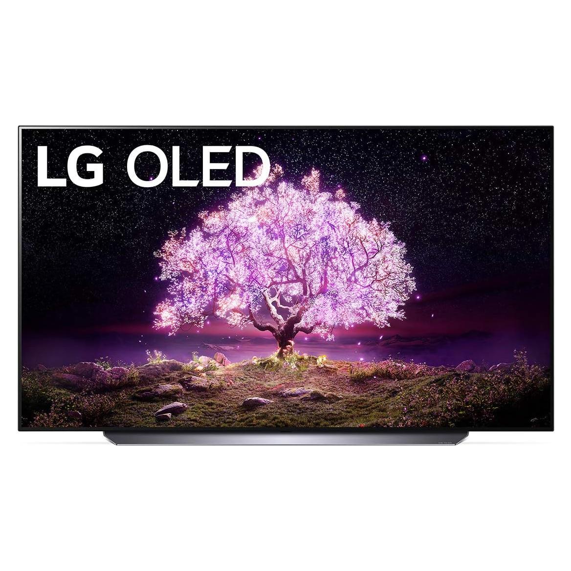 OLED C1 Series 55” Alexa Built-in 4k Smart TV (3840 x 2160), 120Hz Refresh Rate, AI-Powered 4K, Dolby Cinema, WiSA Ready, Gaming Mode (OLED55C1PUB, 2021)