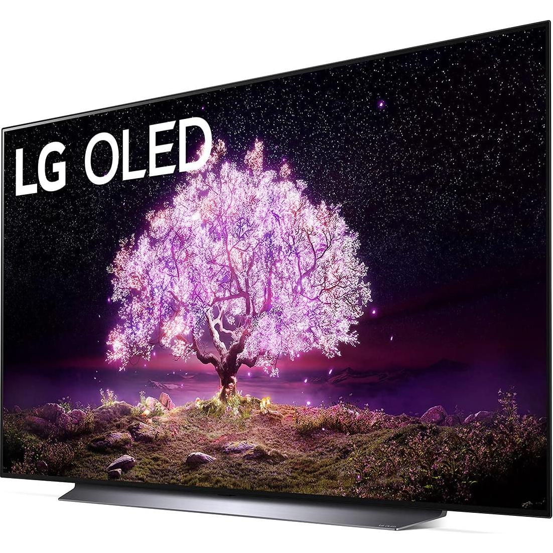 OLED C1 Series 77” Alexa Built-in 4k Smart TV (3840 x 2160), 120Hz Refresh Rate, AI-Powered 4K, Dolby Cinema, WiSA Ready, Gaming Mode (OLED77C1PUB, 2021)