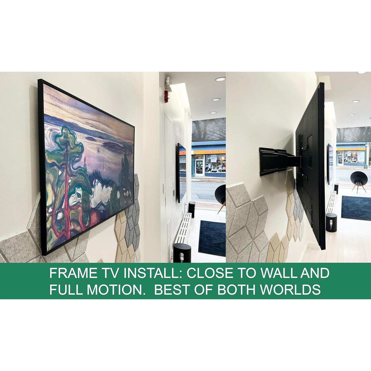 Soporte de Pared Articulado Ultra Delgado ynVISION YN-SLIM-MOTION