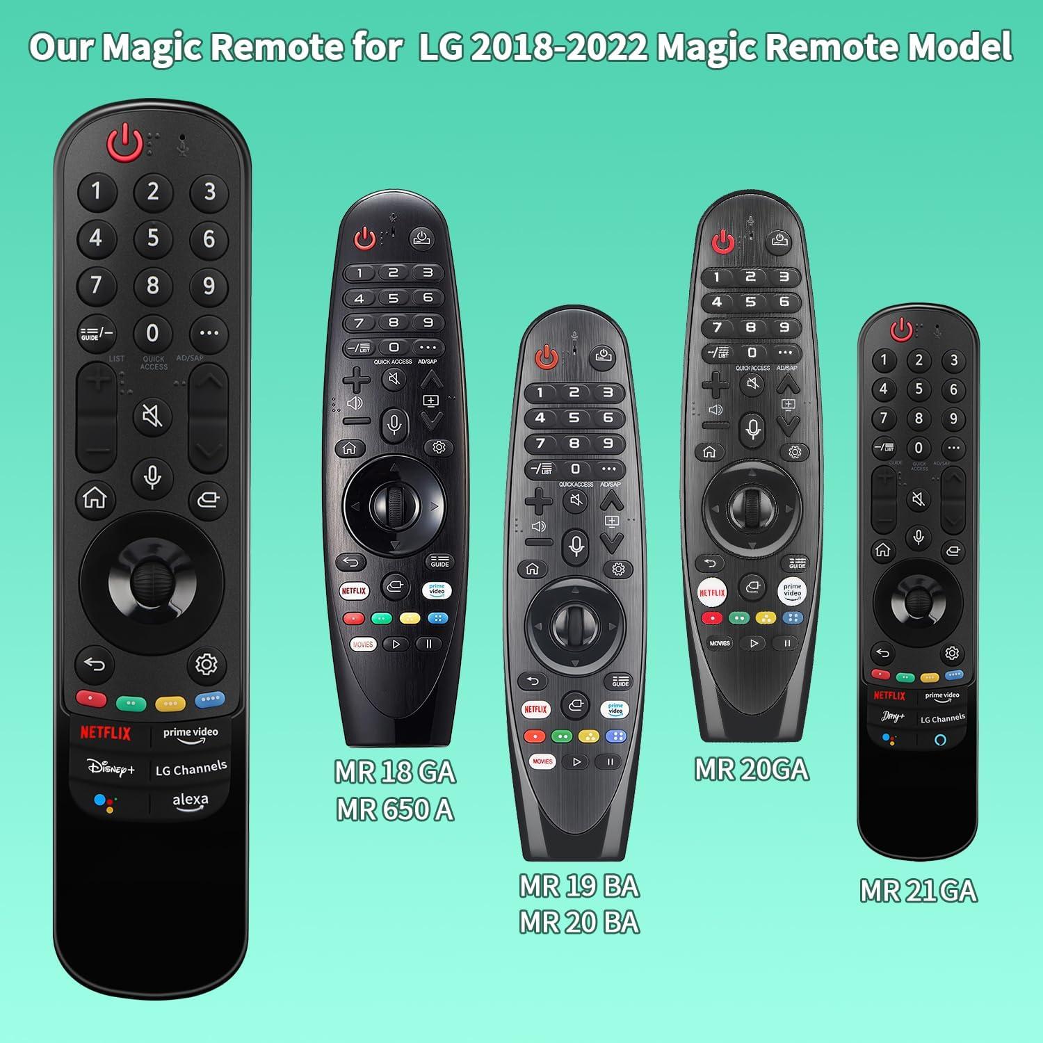Control Remoto de Voz LG MR22GN para TV OLED QNED 2022