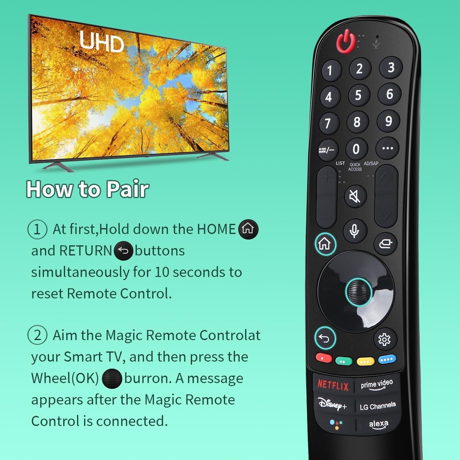 Control Remoto de Voz LG MR22GN para TV OLED QNED 2022