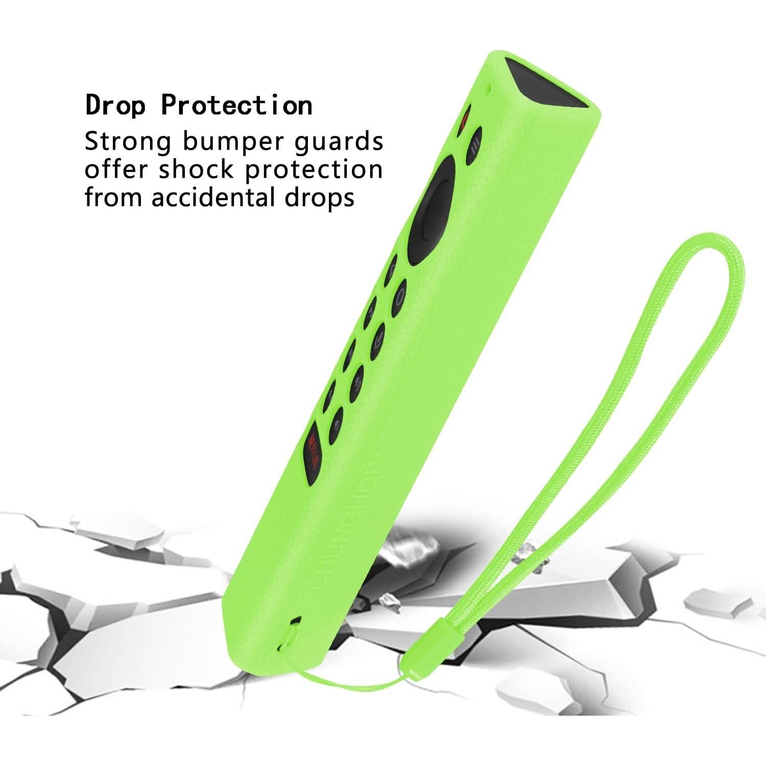 Funda de Silicona CHUNGHOP para Control Remoto NVIDIA Shield TV Verde