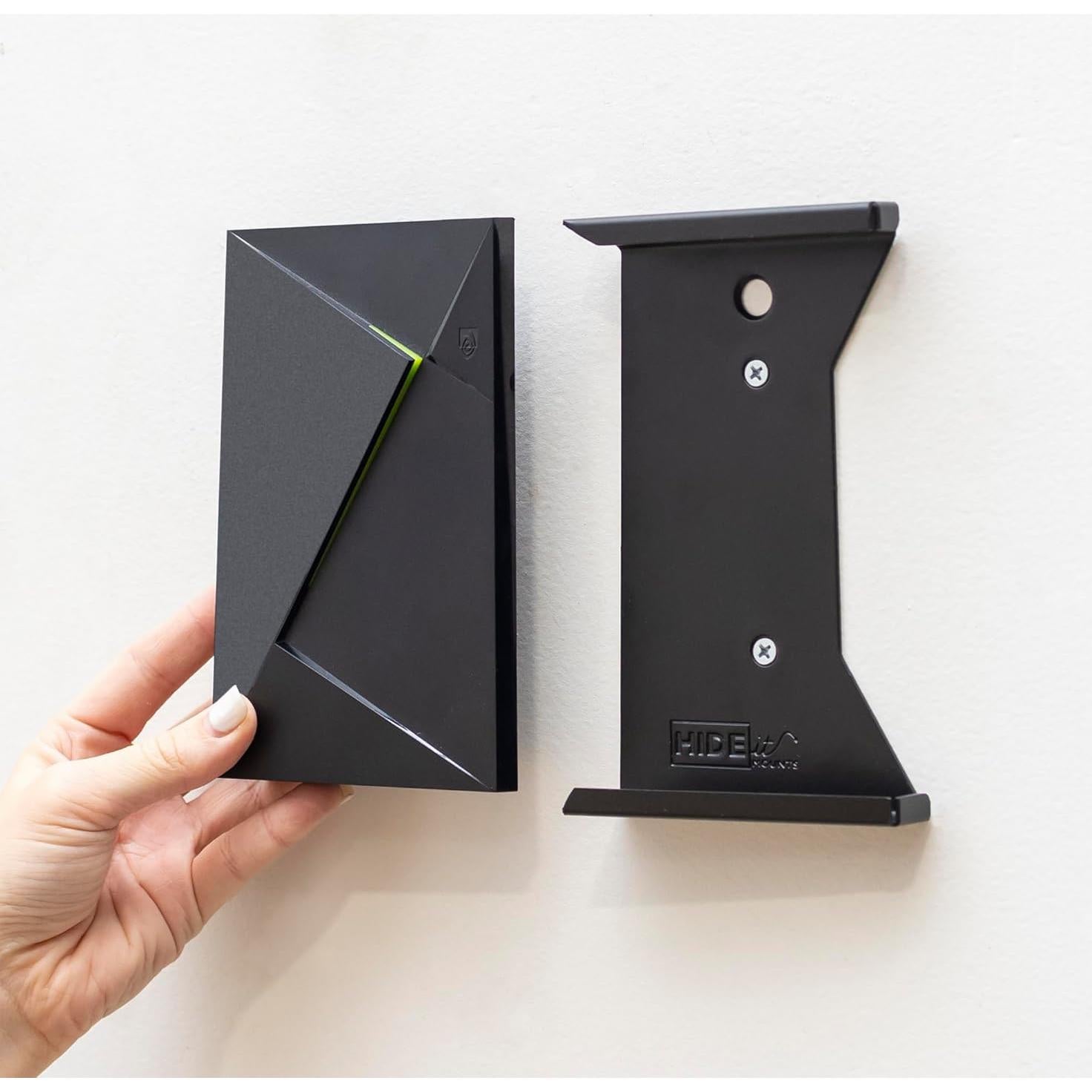 Soporte de Pared HIDEit para NVIDIA Shield TV Pro - Acero Negro