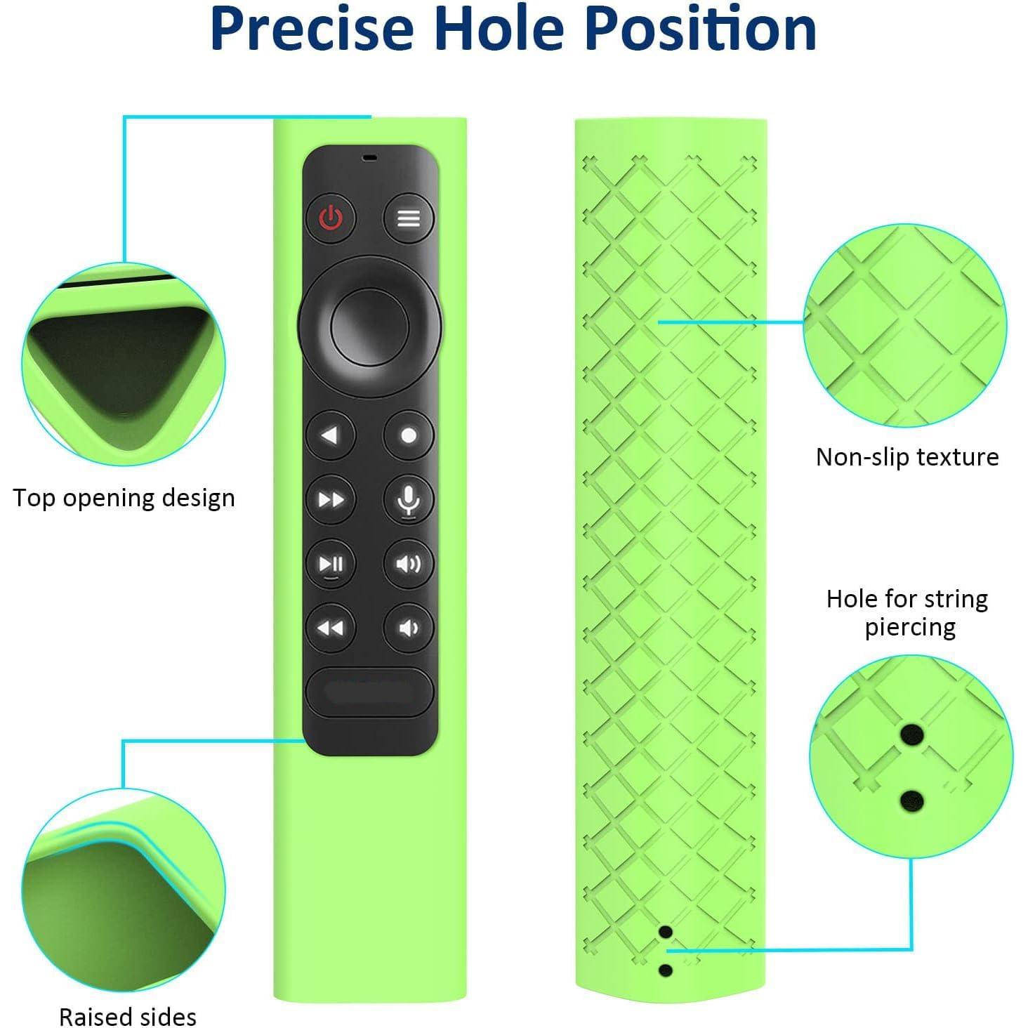Funda Remota de Silicona Verde para NVIDIA Shield TV Pro 4K HDR
