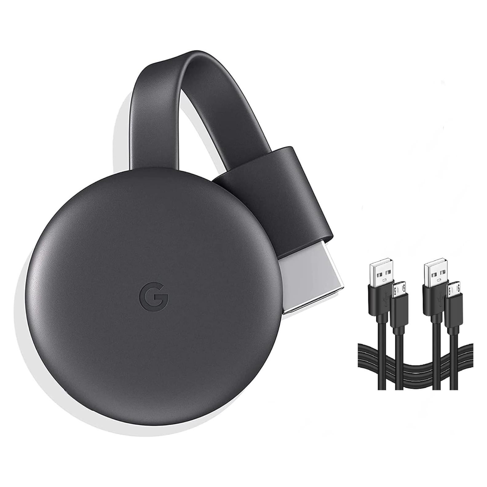 Google Chromecast 3ra Generación - Dispositivo Streaming HDMI Full HD