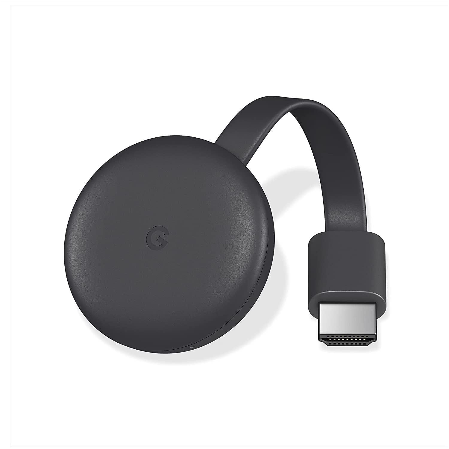 Google Chromecast 3ra Generación - Dispositivo Streaming HDMI Full HD