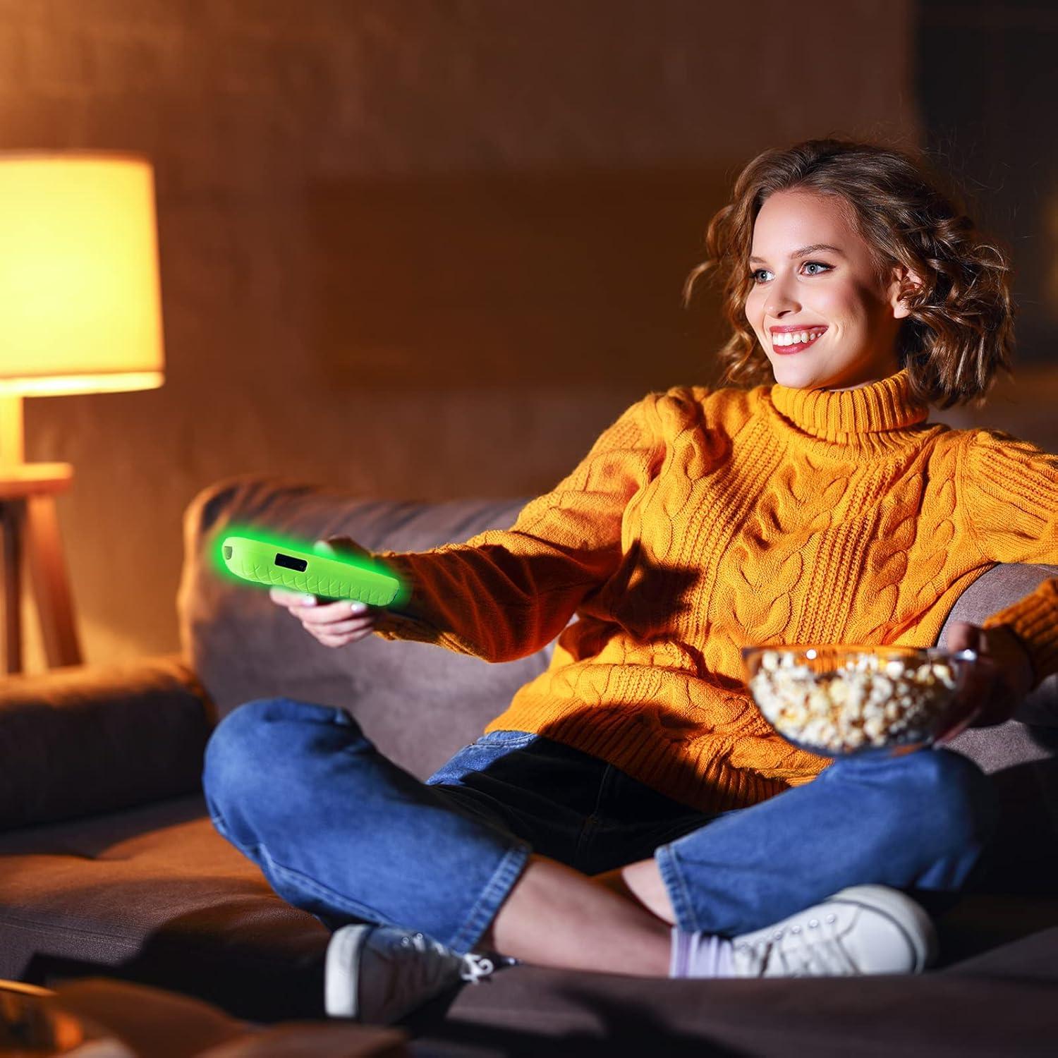 Paquete de 3 fundas de silicona para control remoto Roku Pro