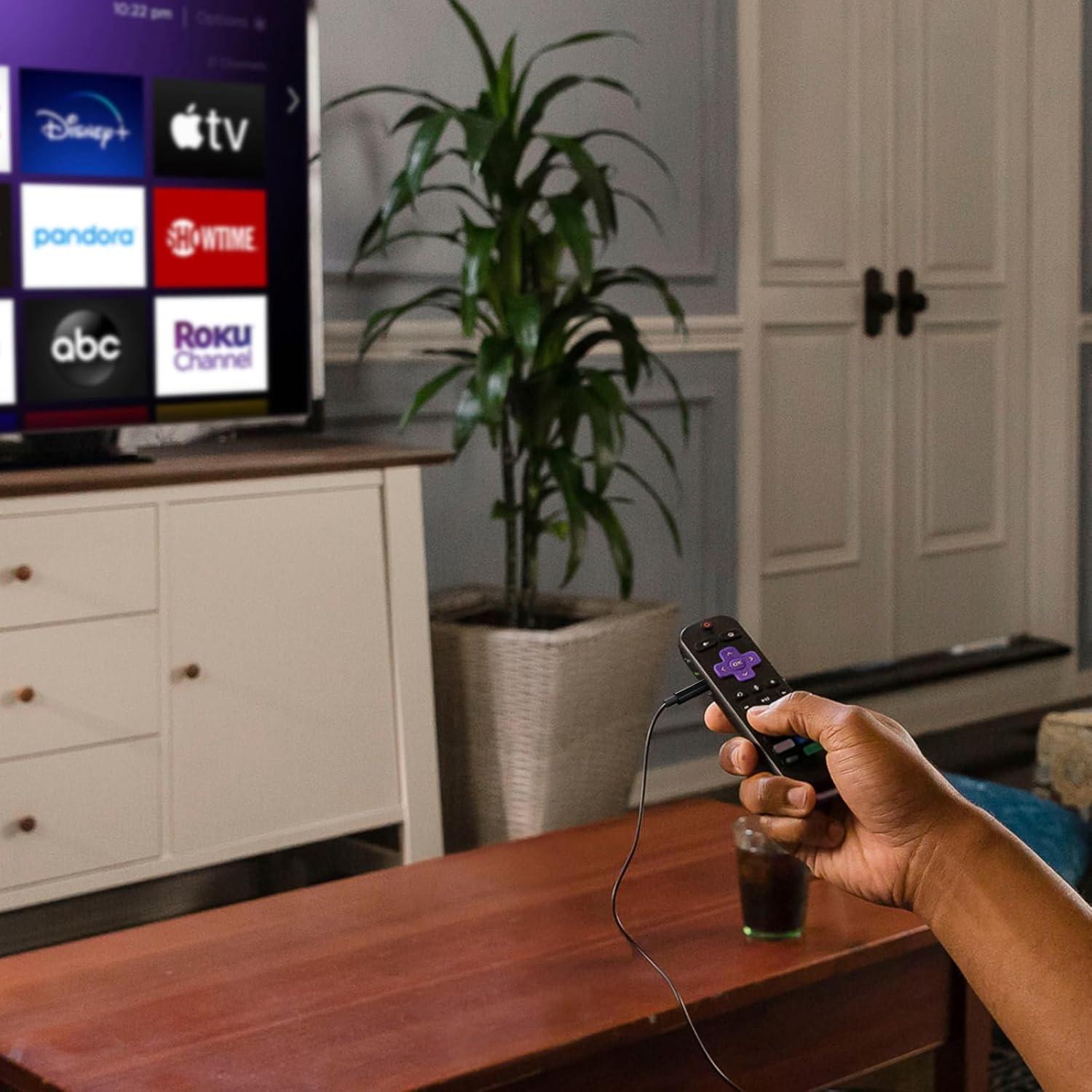 Auriculares GEEKRIA In-Ear 3.5mm para Roku Remote Pro - 50 cm