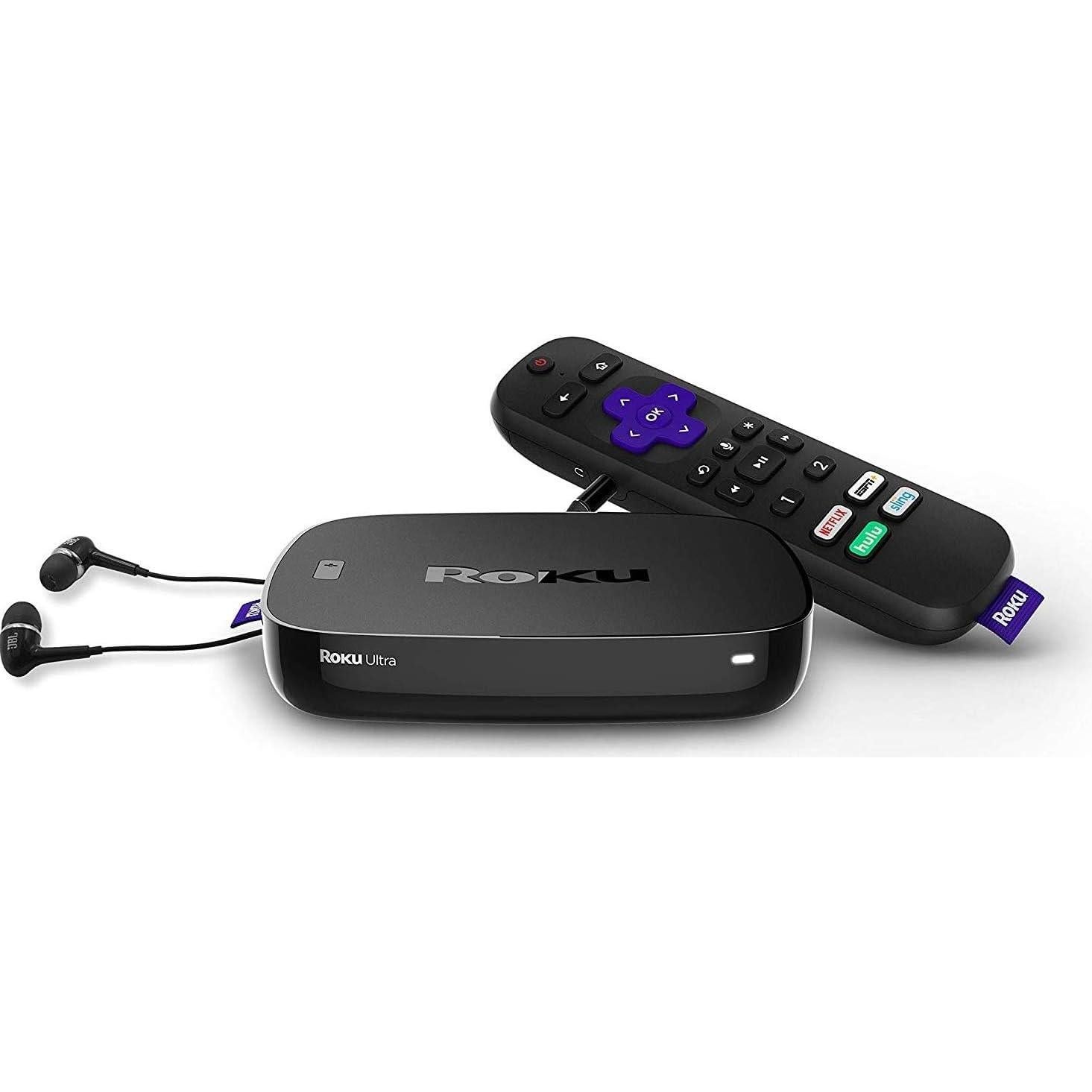 Reproductor de Medios Streaming Roku Ultra 4K HDR - Blanco