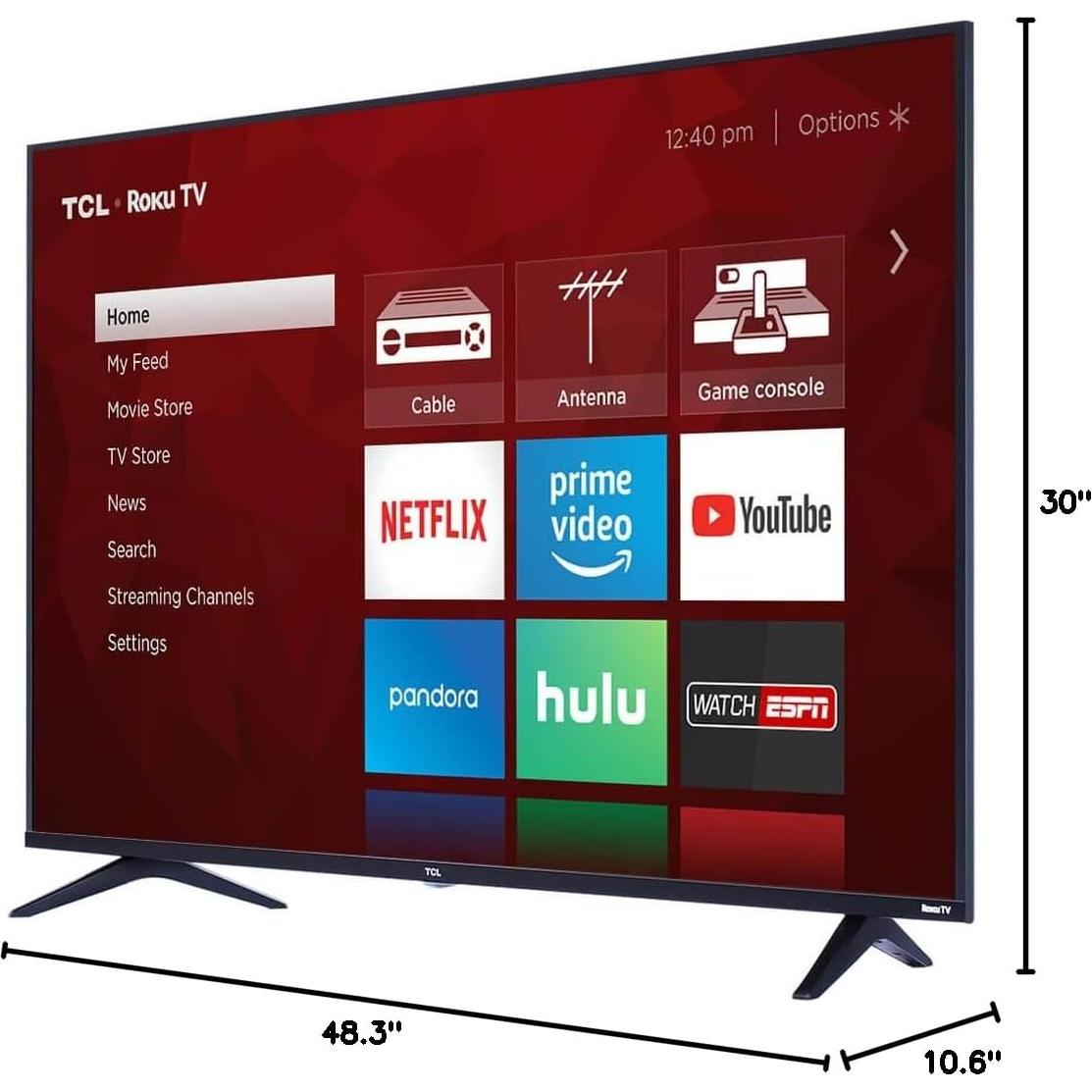 Televisor LED TCL 55S517 4K Ultra HD Roku 139.7 cm