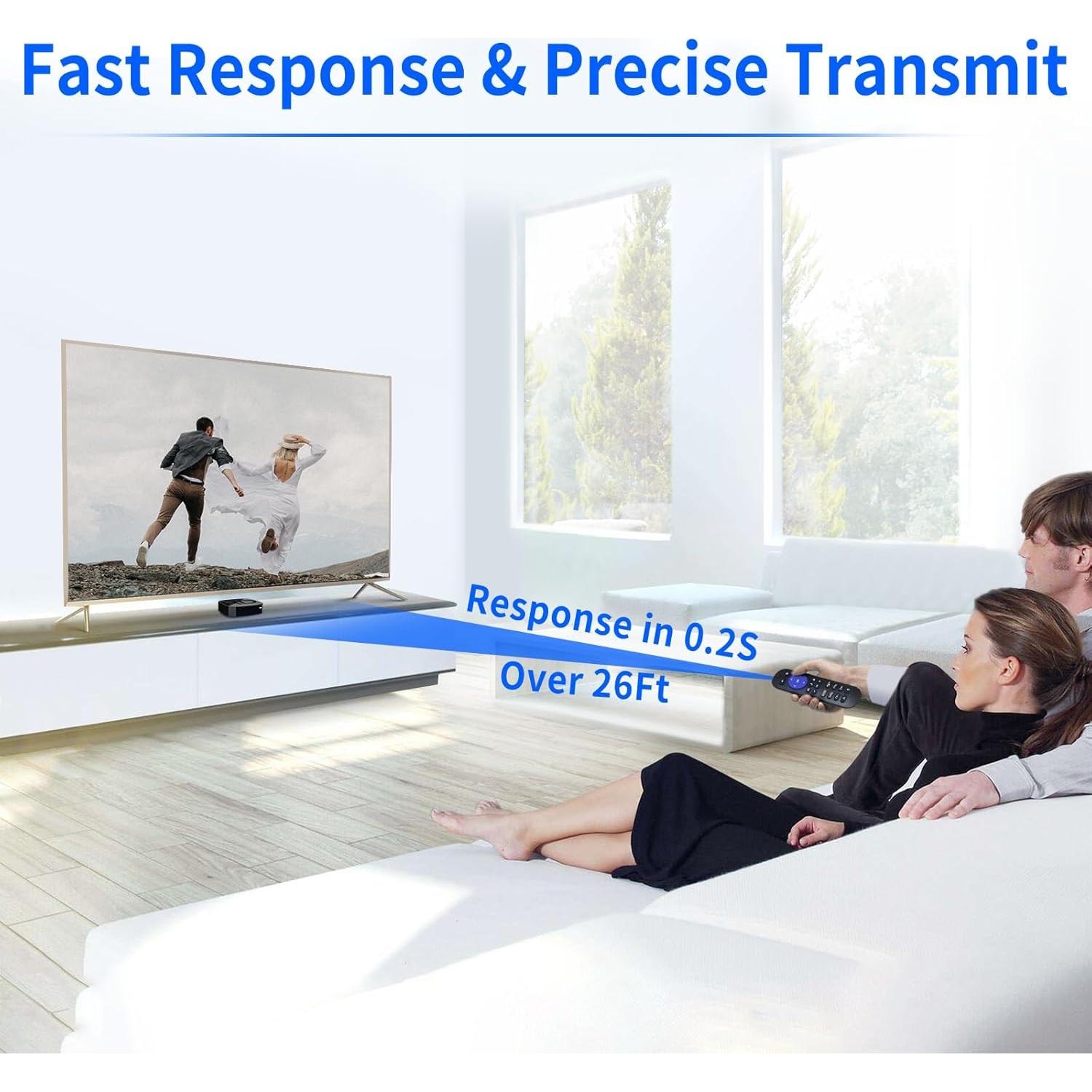 Control Remoto Programable para Roku Ultra - Reemplazo con Volumen