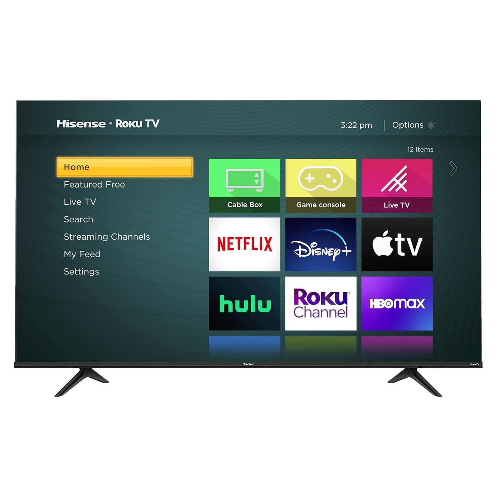 Televisor Inteligente Hisense 50R6090G 4K UHD 125.7 cm con Roku