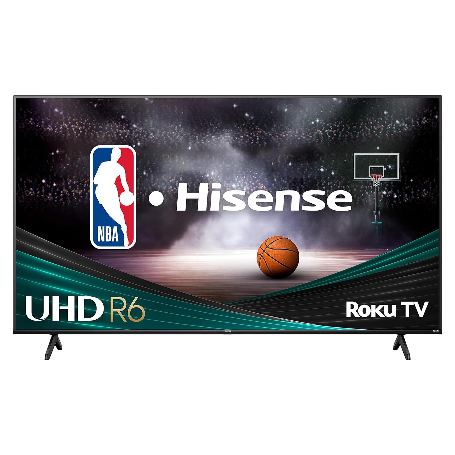 Televisor Hisense 50R6G 4K UHD 50" Roku TV HDR Alexa