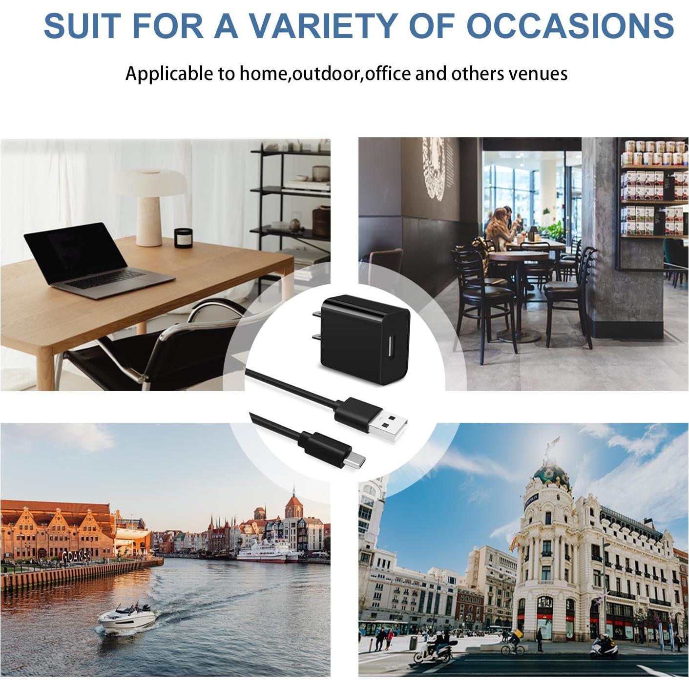 Cable de Carga USB C Odonm para Control Remoto Roku Pro 1.5M