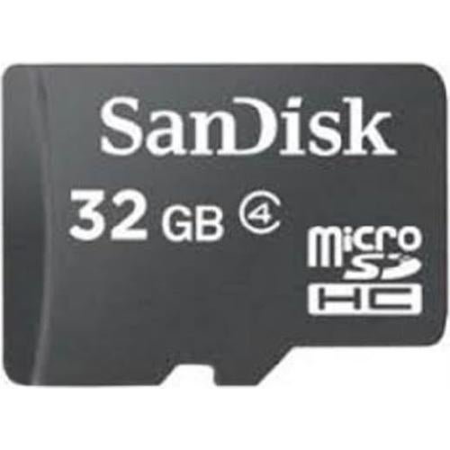 Tarjeta de Memoria Micro SDHC 32GB SanDisk Clase 4 con Lector