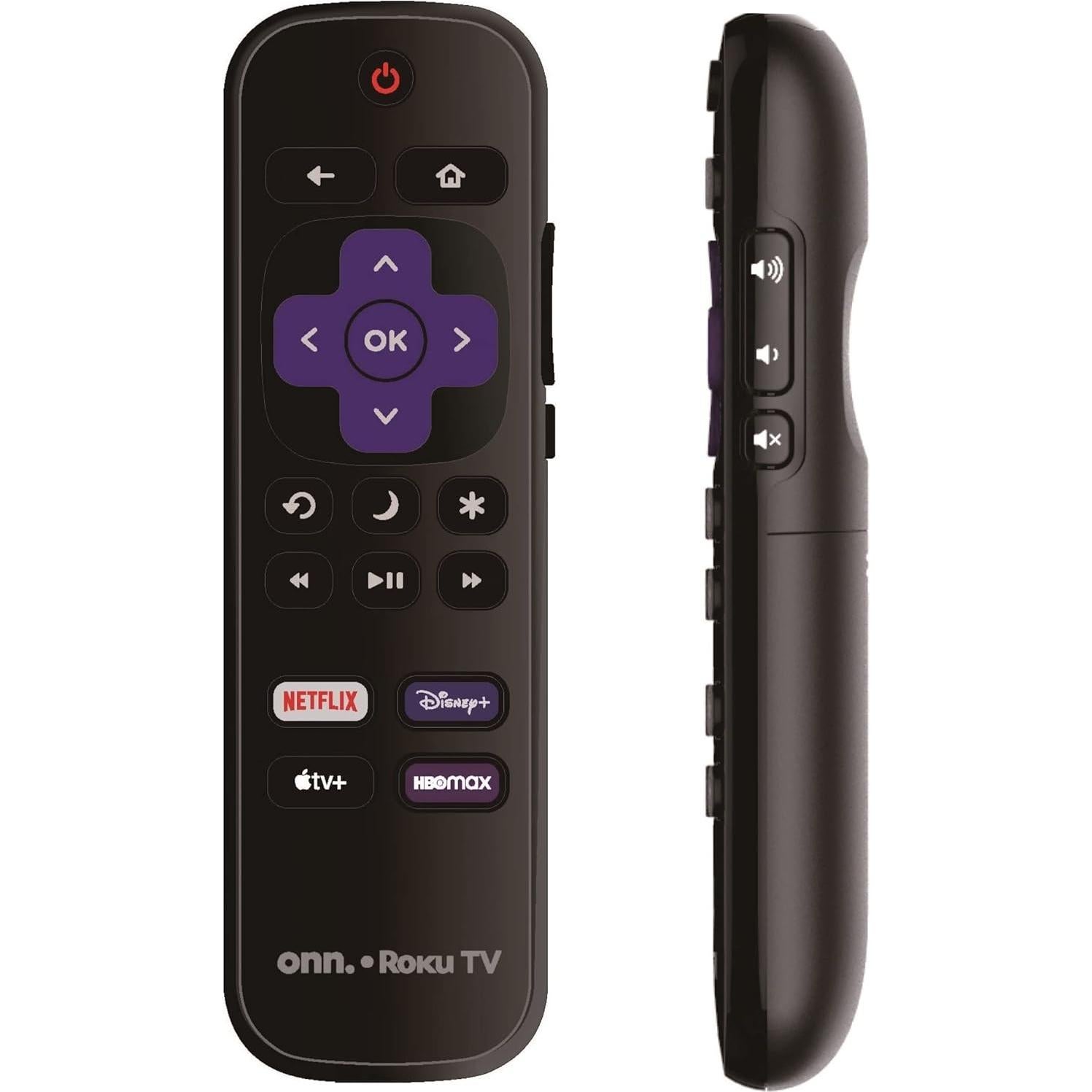 Control Remoto de Reemplazo ONN. Roku TV 4K con Accesos Directos