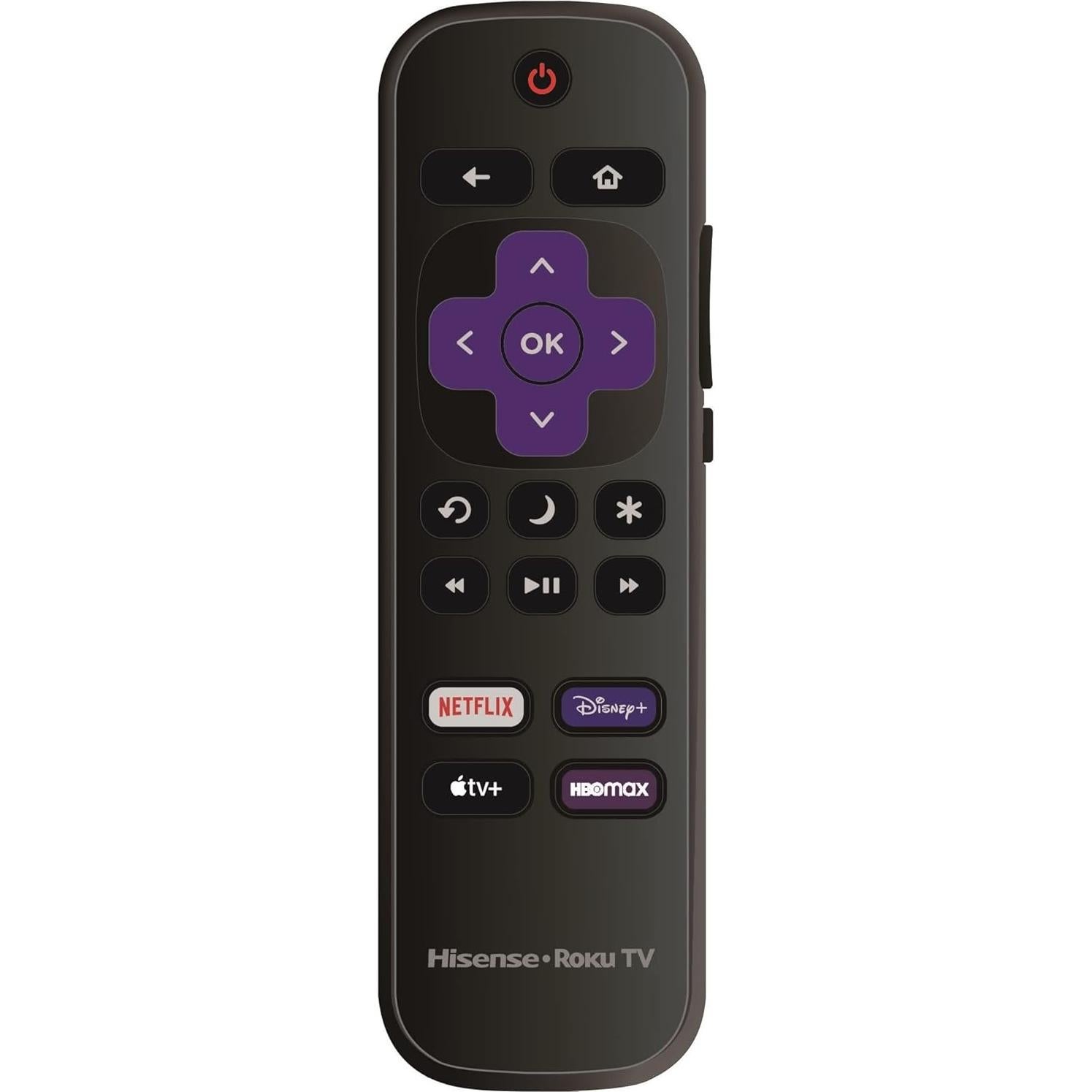Control Remoto Hisense Roku 4K Ultra HDTV - Accesos Directos
