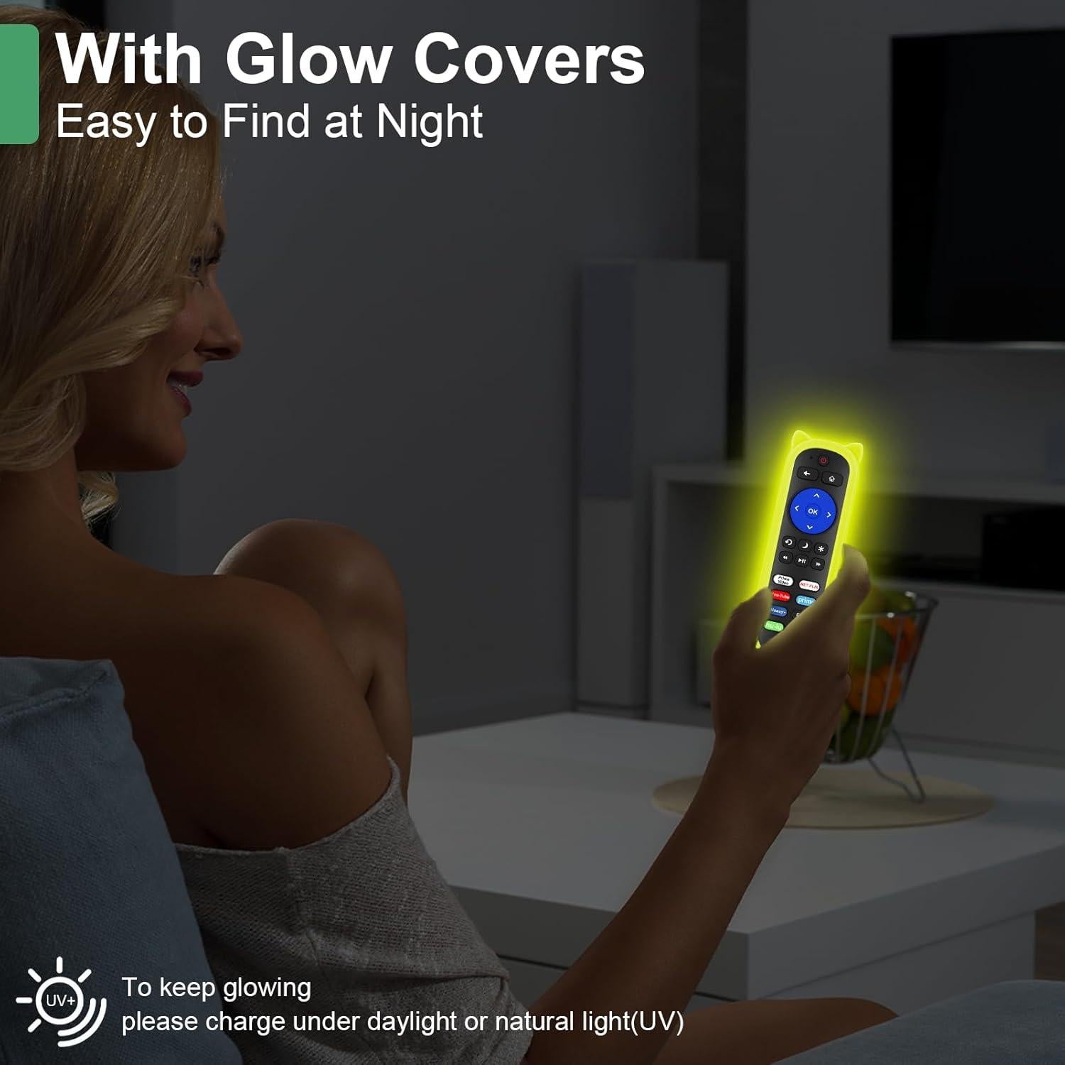 Control Remoto Universal Yimaut para Roku TV y Box - 2 Piezas