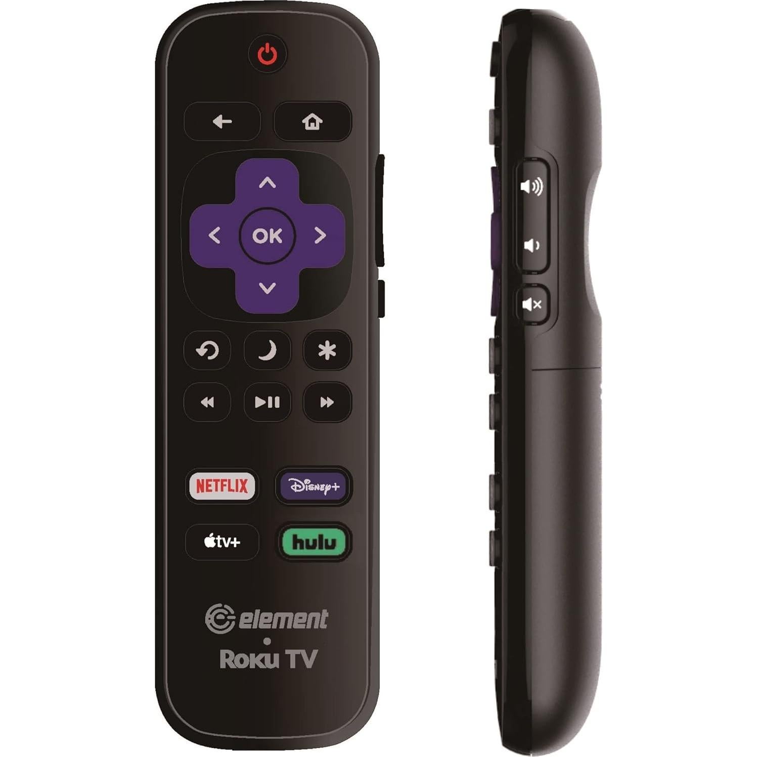 Control Remoto de Reemplazo Element Roku 4K con Accesos Directos