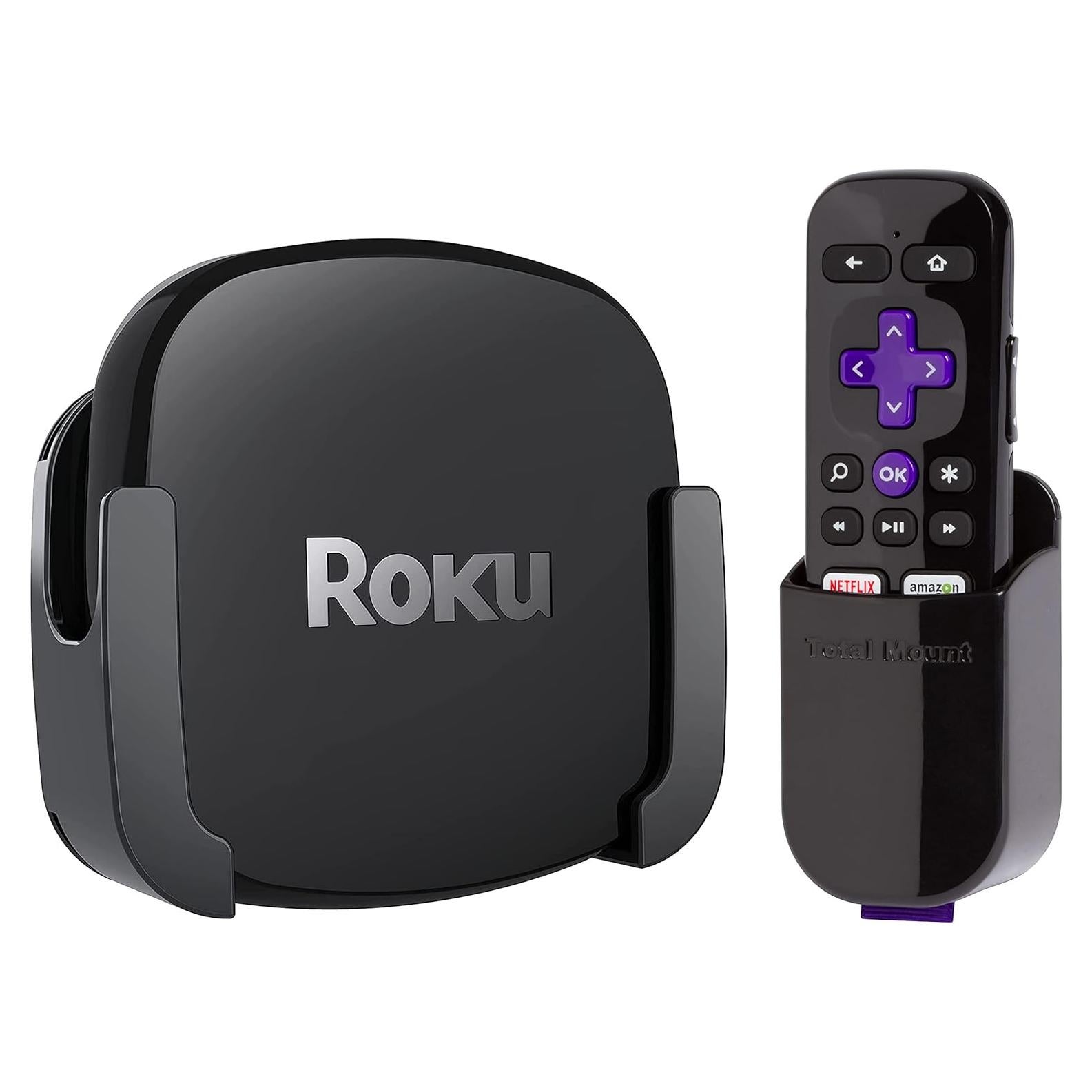 Soporte TotalMount para Roku Ultra - Montaje en Pared Negro
