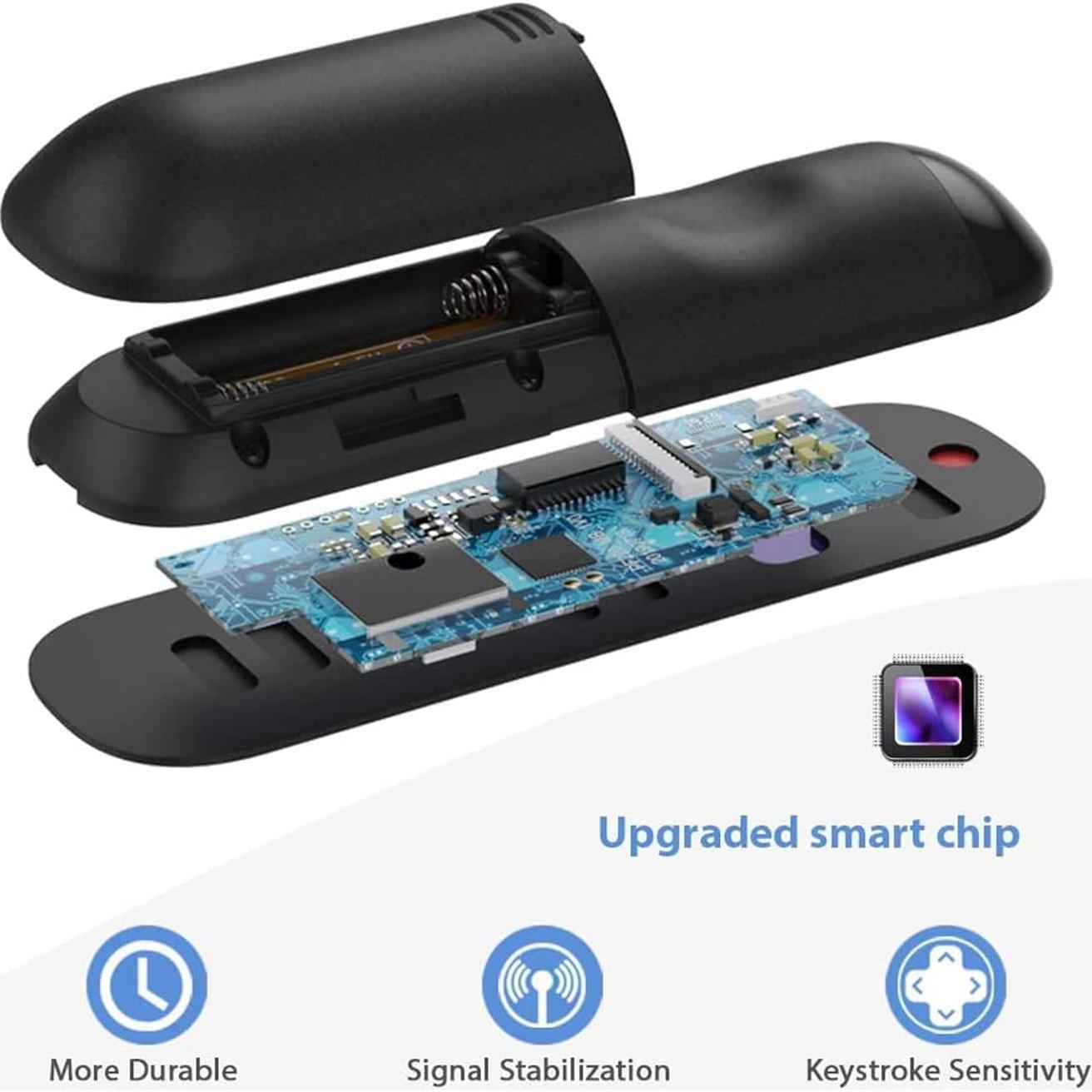 Control Remoto Element Roku TV 4K Ultra - Acceso Directo Netflix, Disney Plus, Apple TV