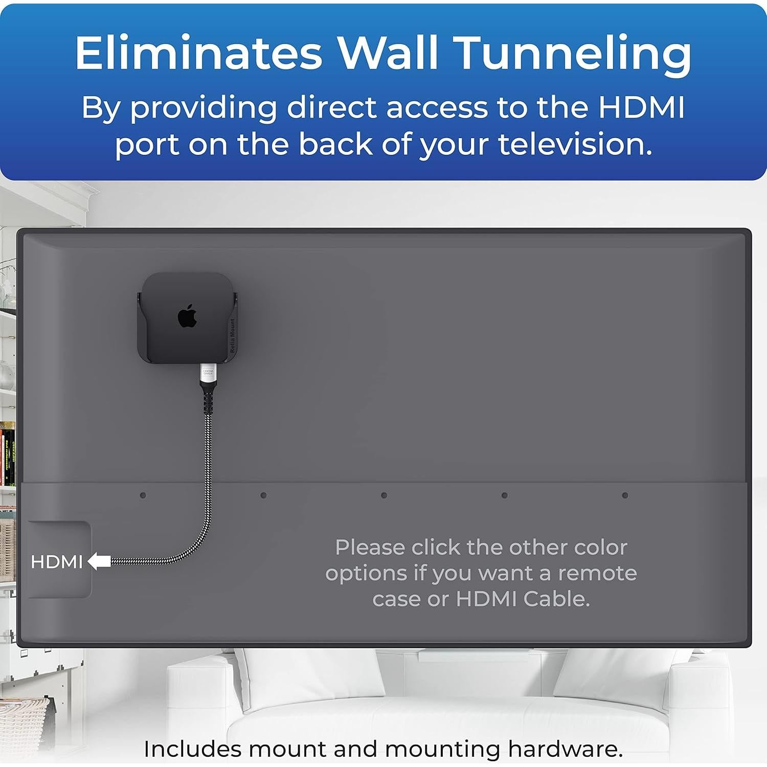 Soporte para Apple TV ReliaMount - Compatible con todas las generaciones