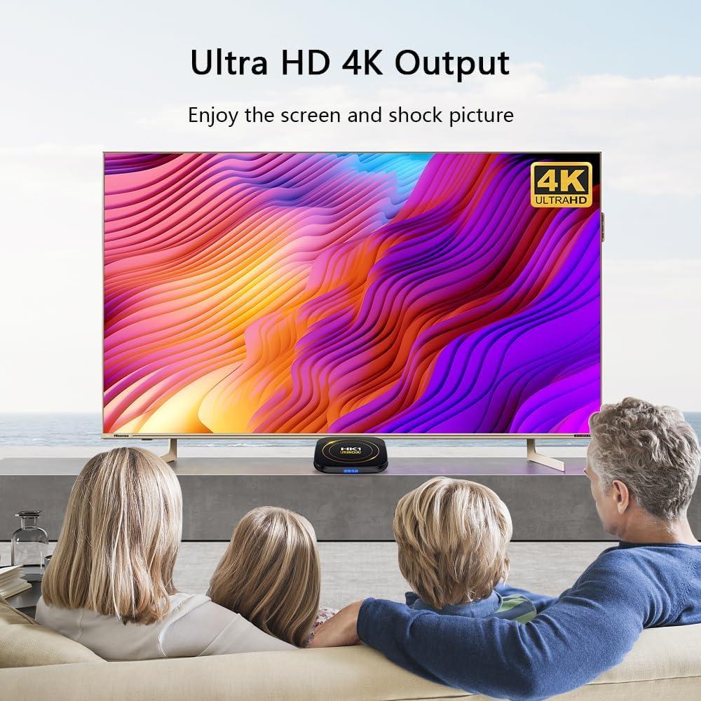 Android TV Box XOMIUHL 4GB RAM 64GB ROM 4K HDR10+