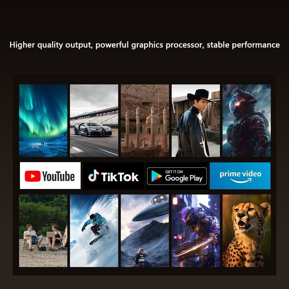 Android TV Box XOMIUHL 4GB RAM 64GB ROM 4K HDR10+