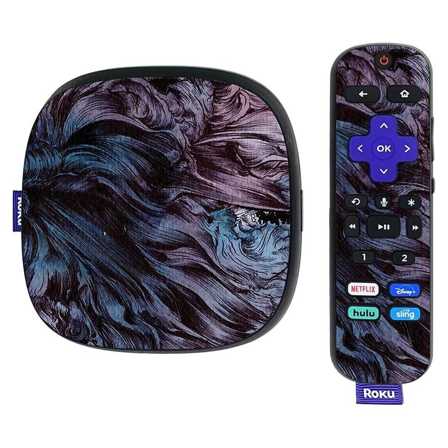 Piel de Vinilo MightySkins para Roku Ultra HDR 4K 2020 - Onda Enfadada