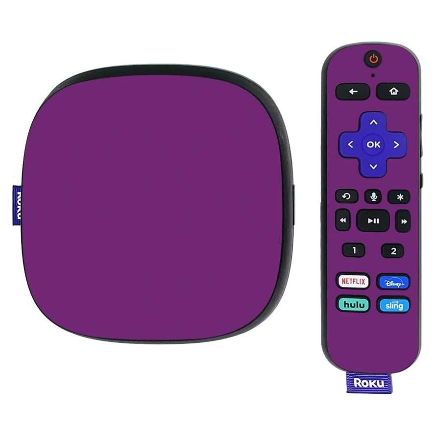 MightySkins Piel Adhesiva para Roku Ultra HDR 4K 2020 - Púrpura