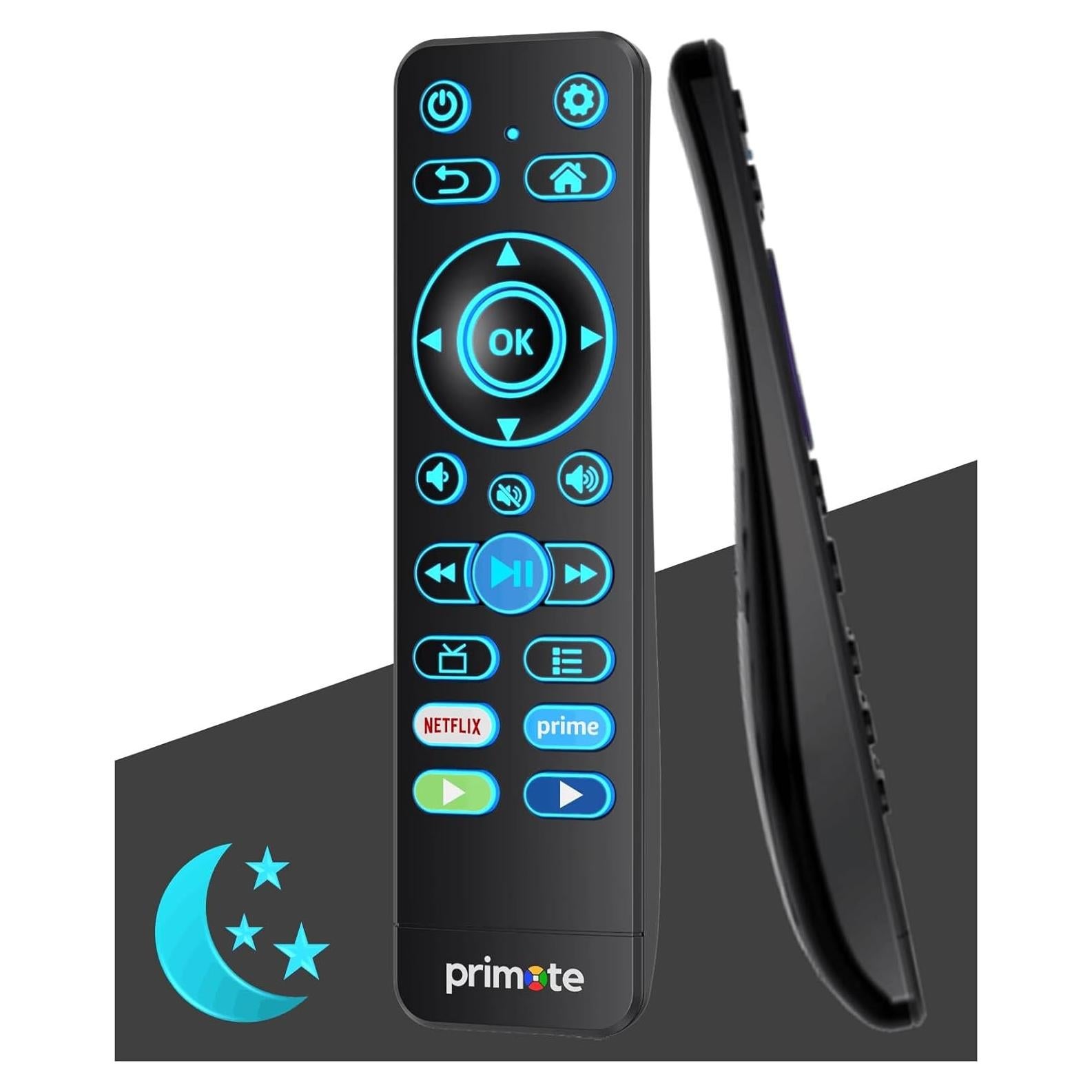 Control Remoto Universal Primote Retroiluminado para SmartTV