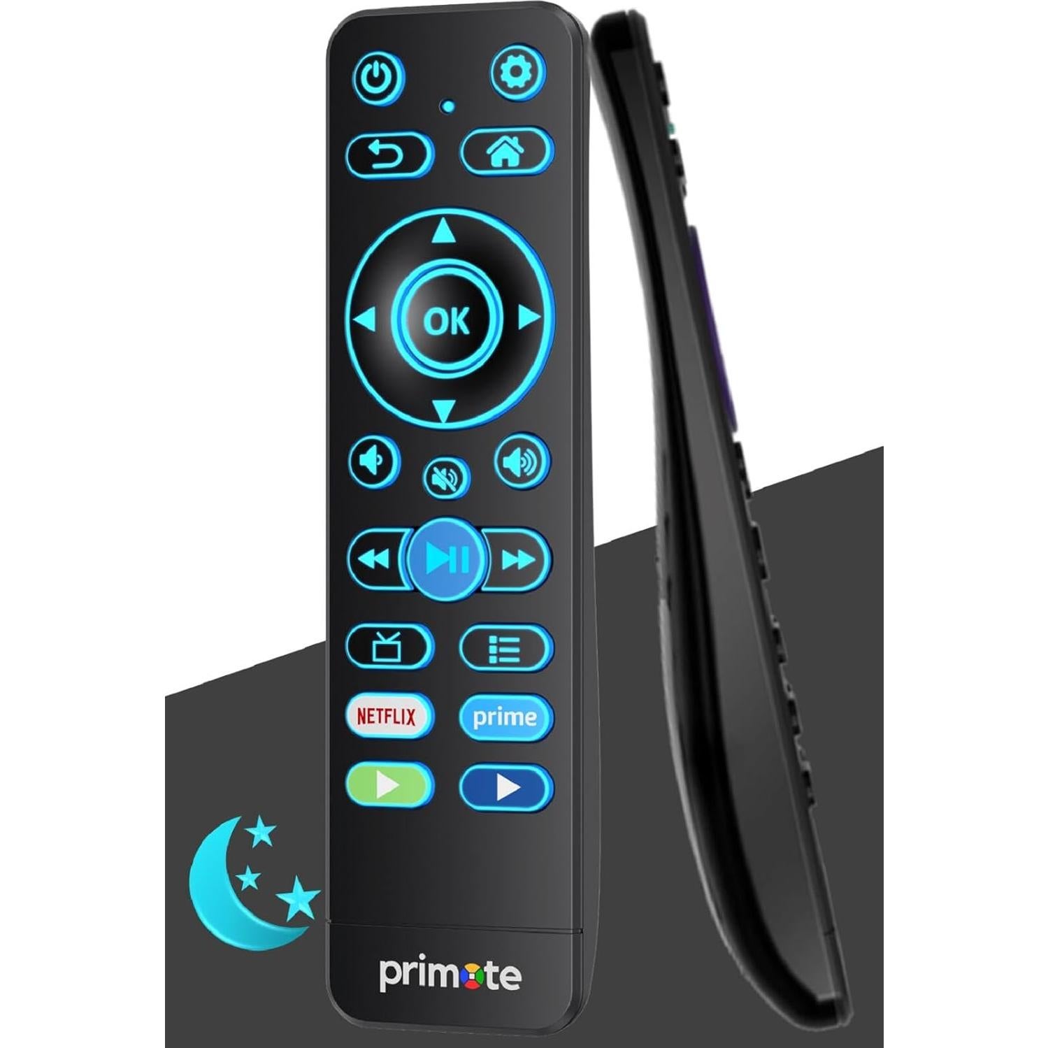 Control Remoto Universal Primote Retroiluminado para SmartTV