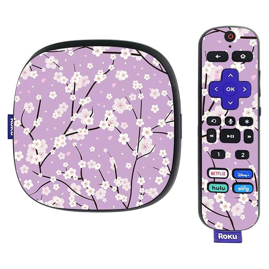Piel de Vinilo MightySkins para Roku Ultra HDR 4K 2020 - Púrpura Sakura