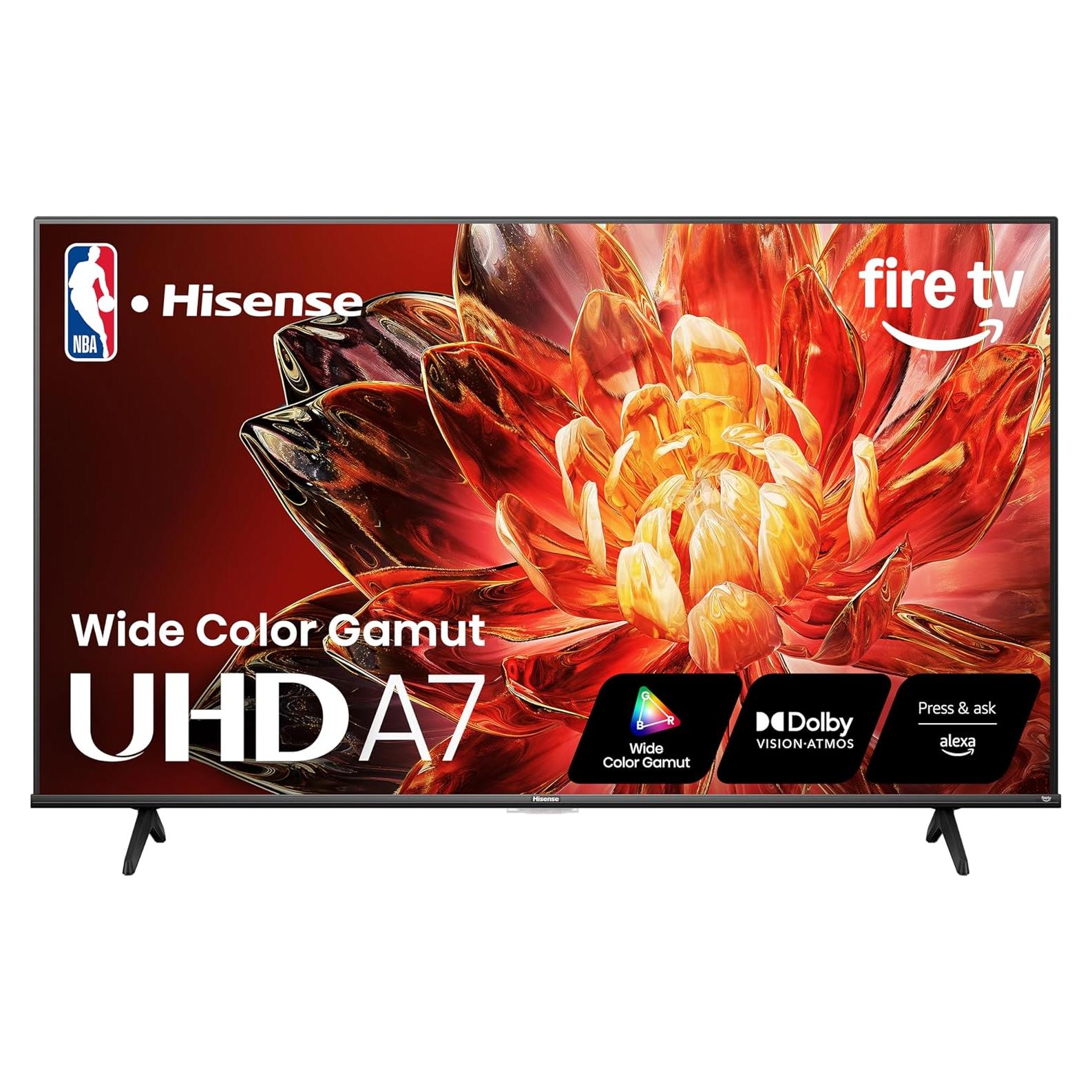 Televisor Hisense 55" A7 4K UHD Smart Fire TV 2025