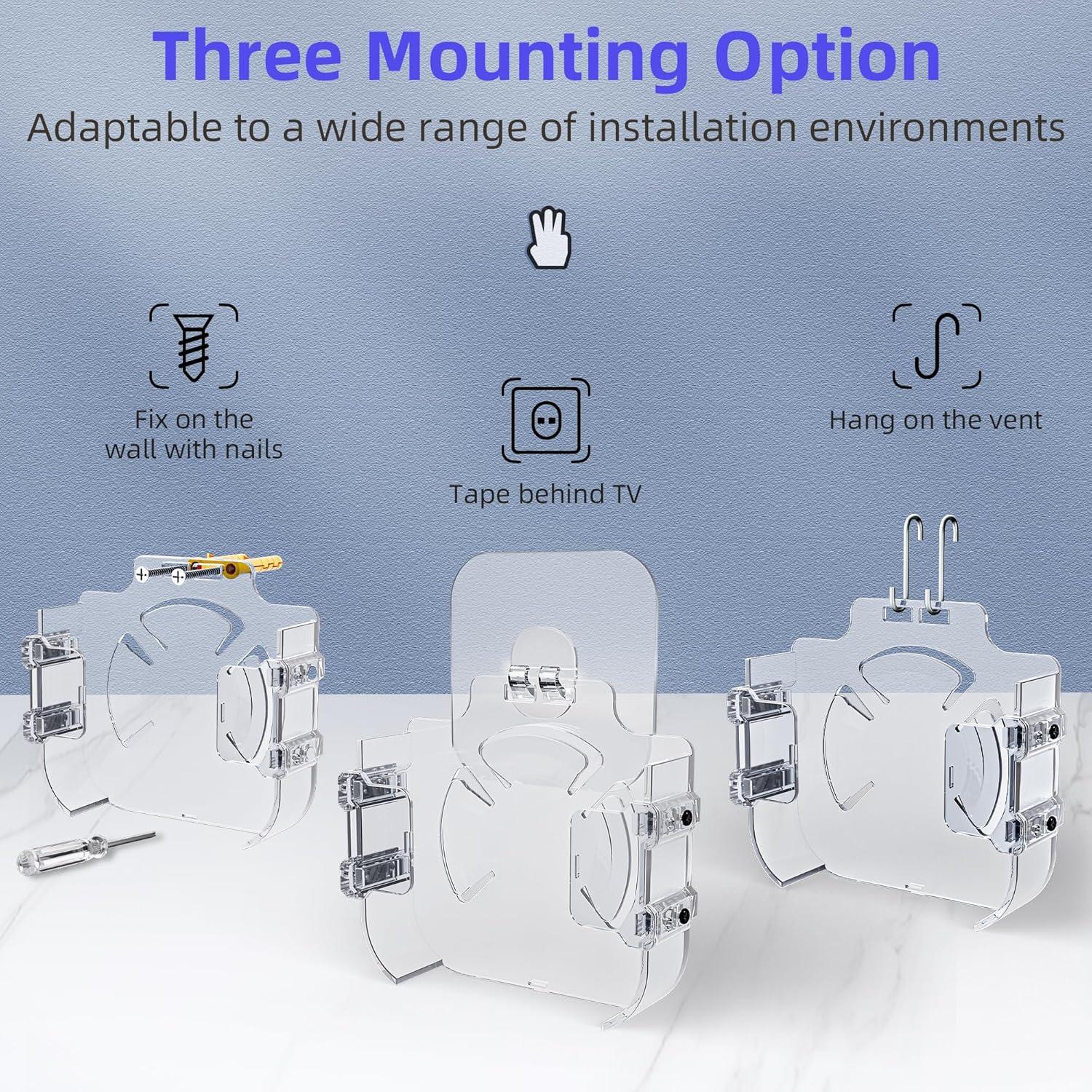 Soporte para Apple TV Cozcty - Montaje Detrás de Televisores