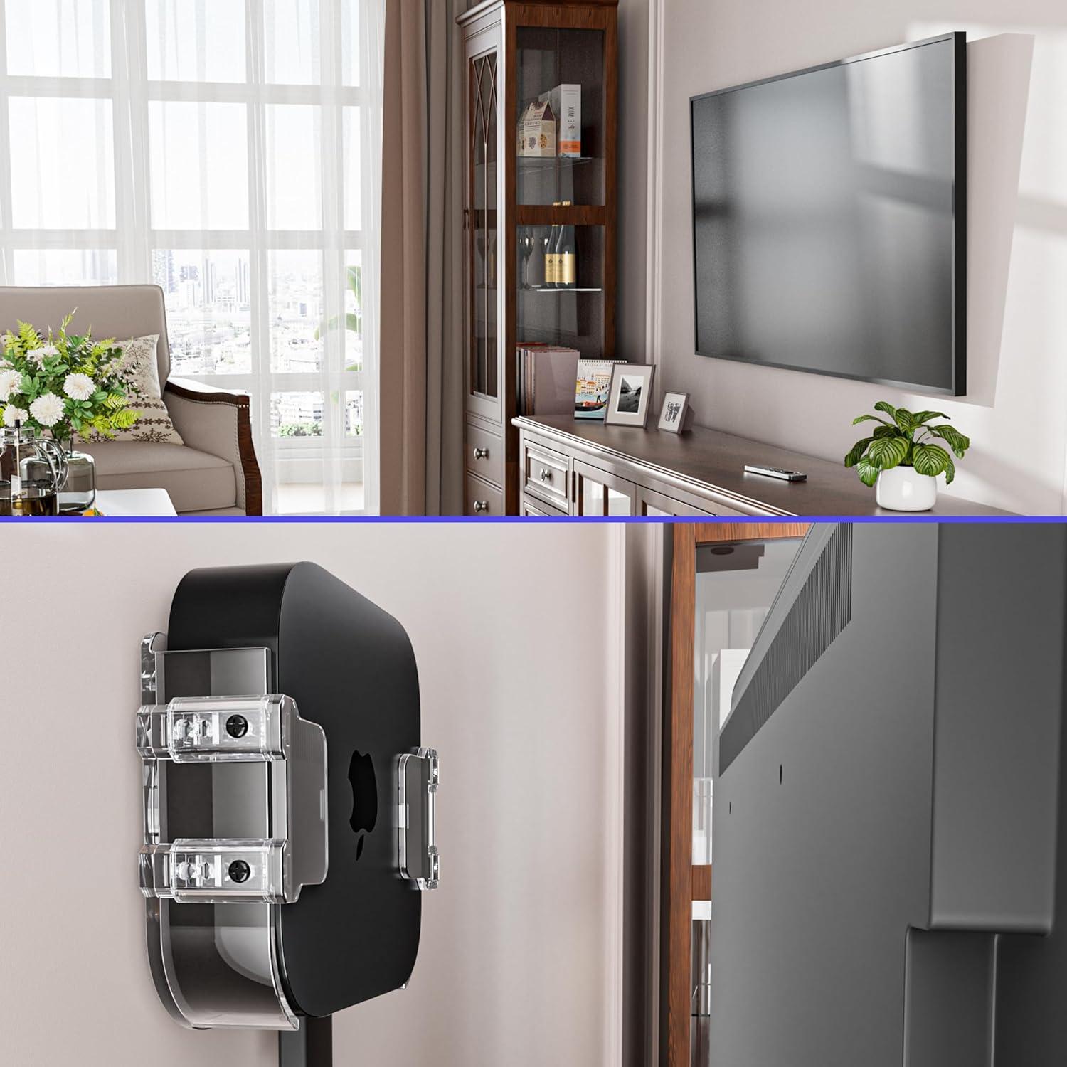 Soporte para Apple TV Cozcty - Montaje Detrás de Televisores