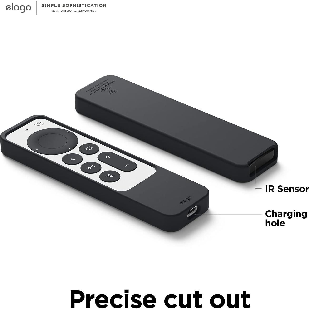 Funda elago R2 Slim para Control Remoto Siri Apple TV 4K/HD