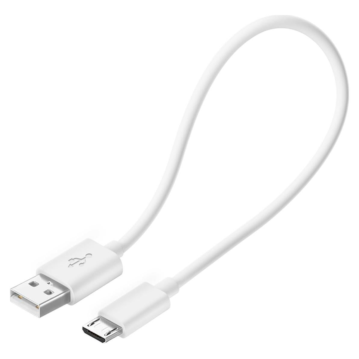 Cable Micro USB Corto 20 cm SCOVEE para Carga Rápida