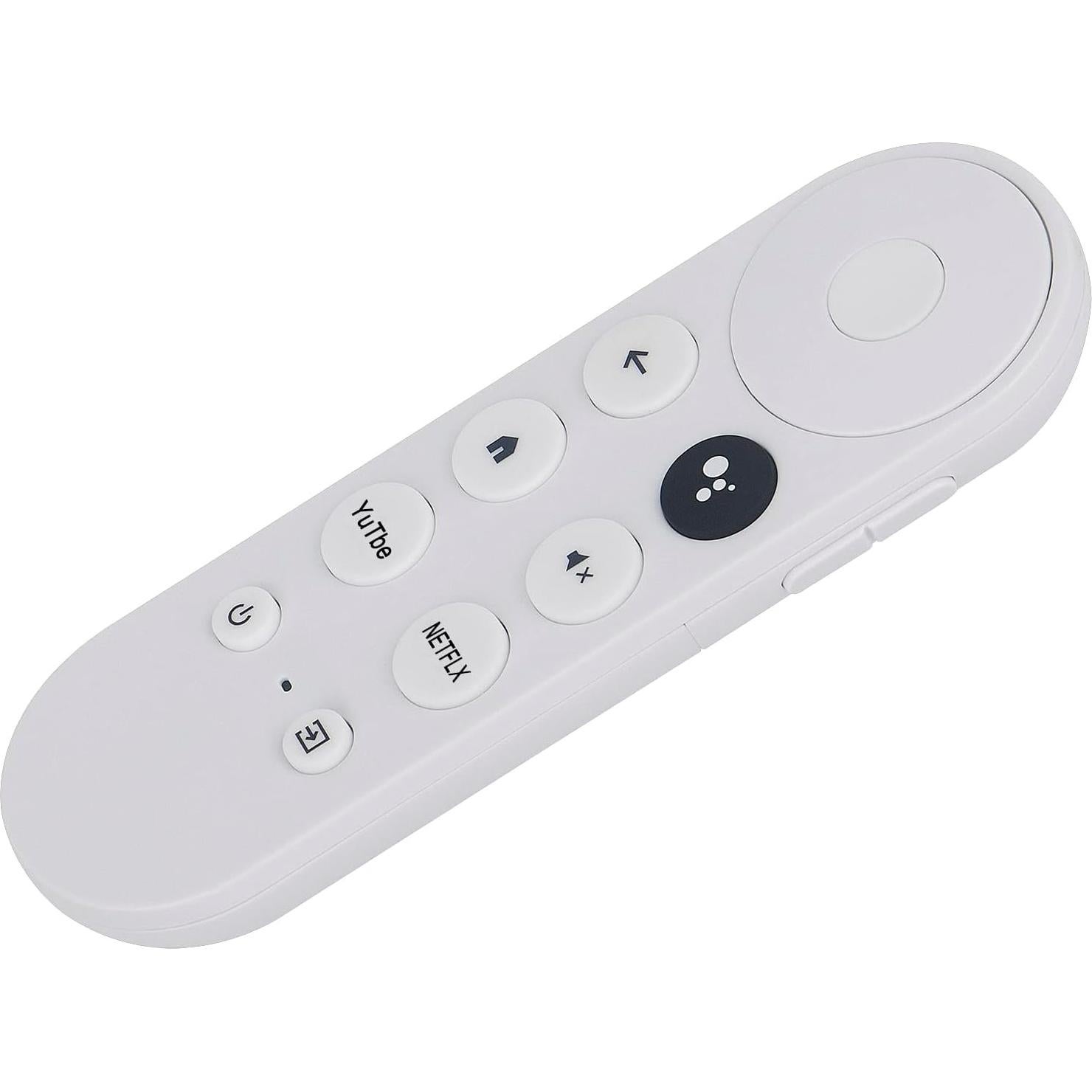 Control Remoto de Voz Reemplazo Google Chromecast 4K Nieve