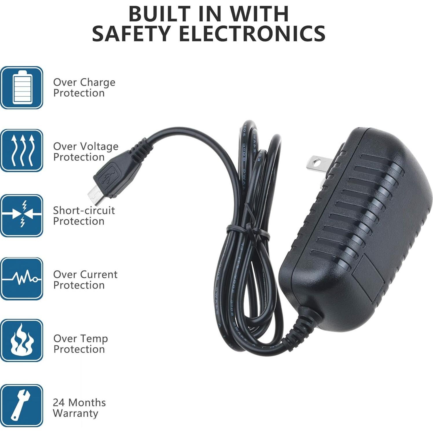 Adaptador de Cargador de Pared SupplySource para Google TV Chromecast Ultra