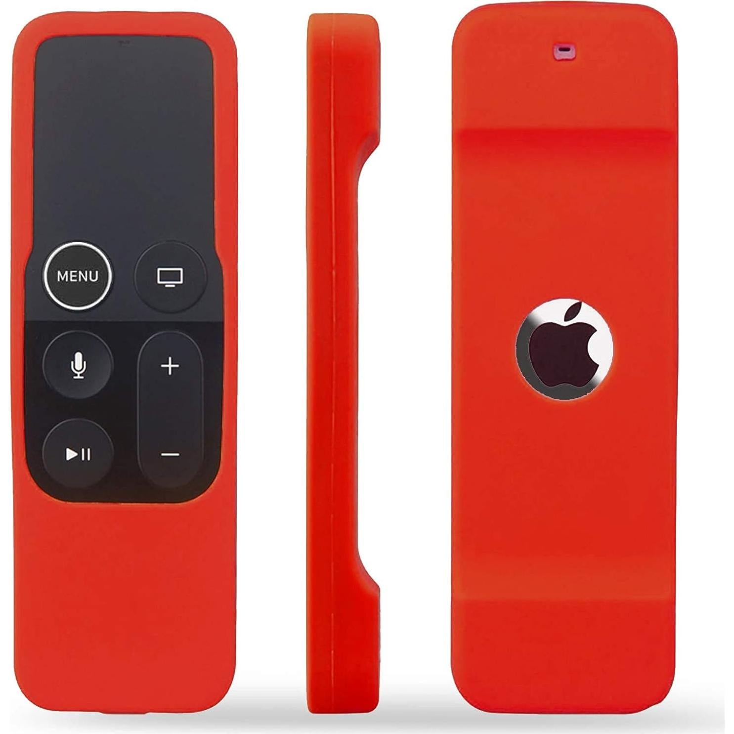 Funda de Silicona Rojo para Control Remoto Apple TV 4K/HD