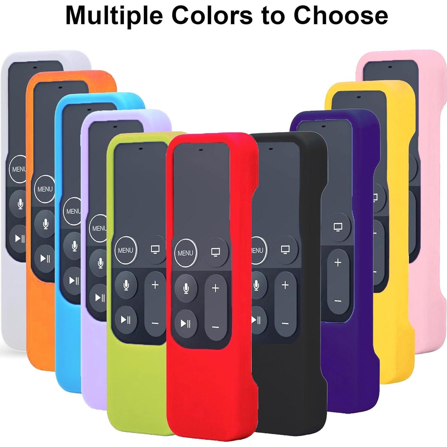 Funda de Silicona Rojo para Control Remoto Apple TV 4K/HD