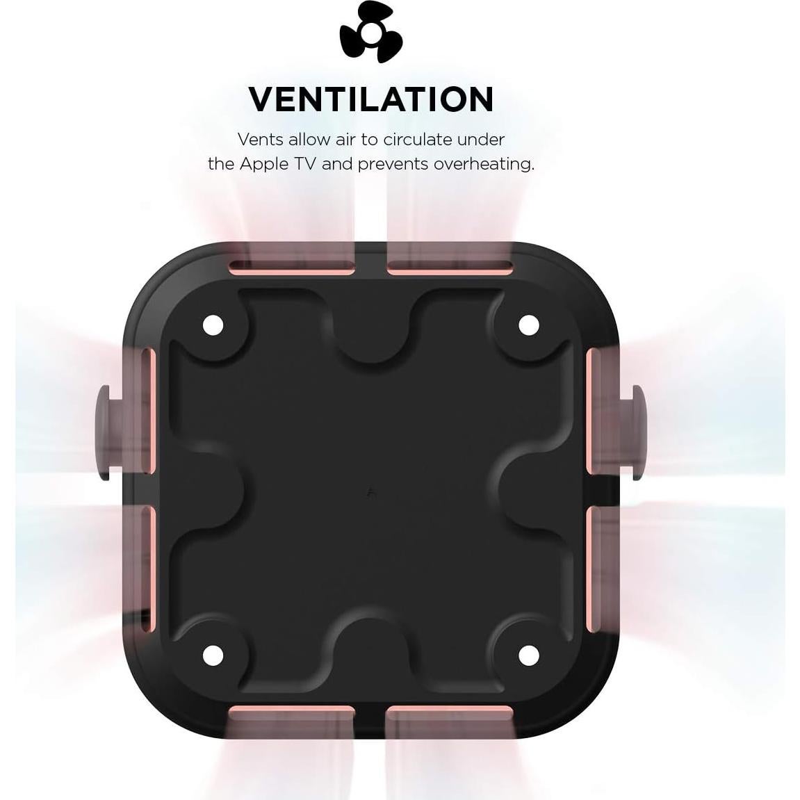 Soporte para Apple TV elago - Montaje Imán, Colgar, Tornillo