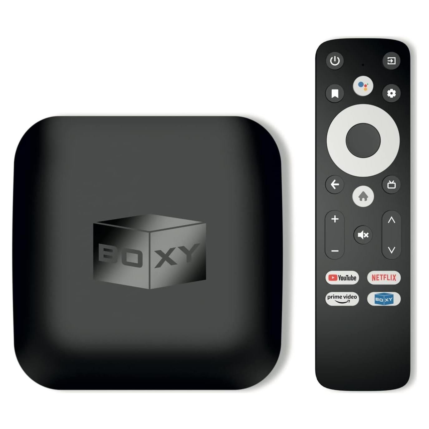 Reproductor de Medios Streaming BOXY 4K Android TV Dune HD