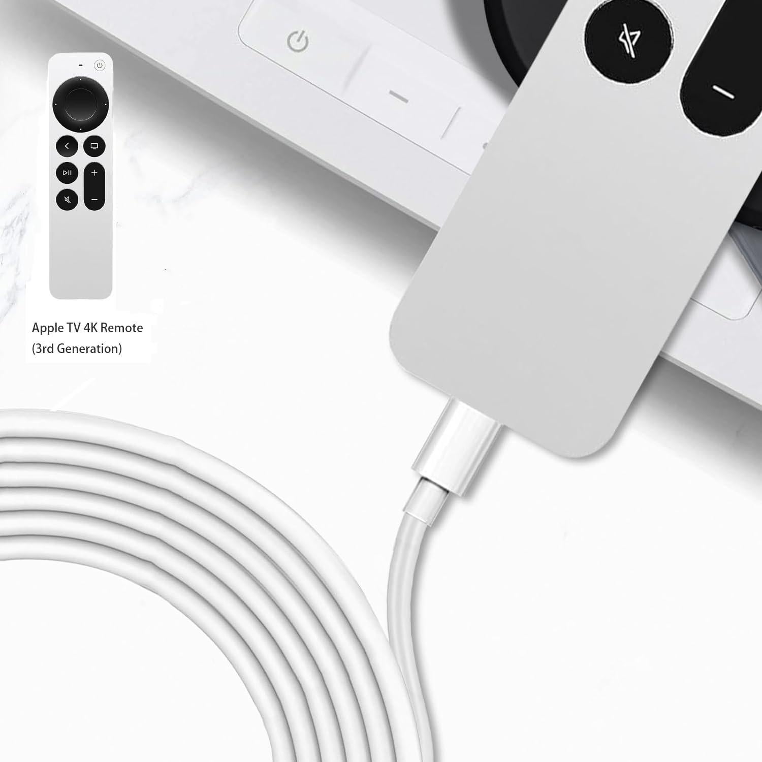Cargador de pared USB-C 18W Rahhaze para Apple TV 3 y 4K
