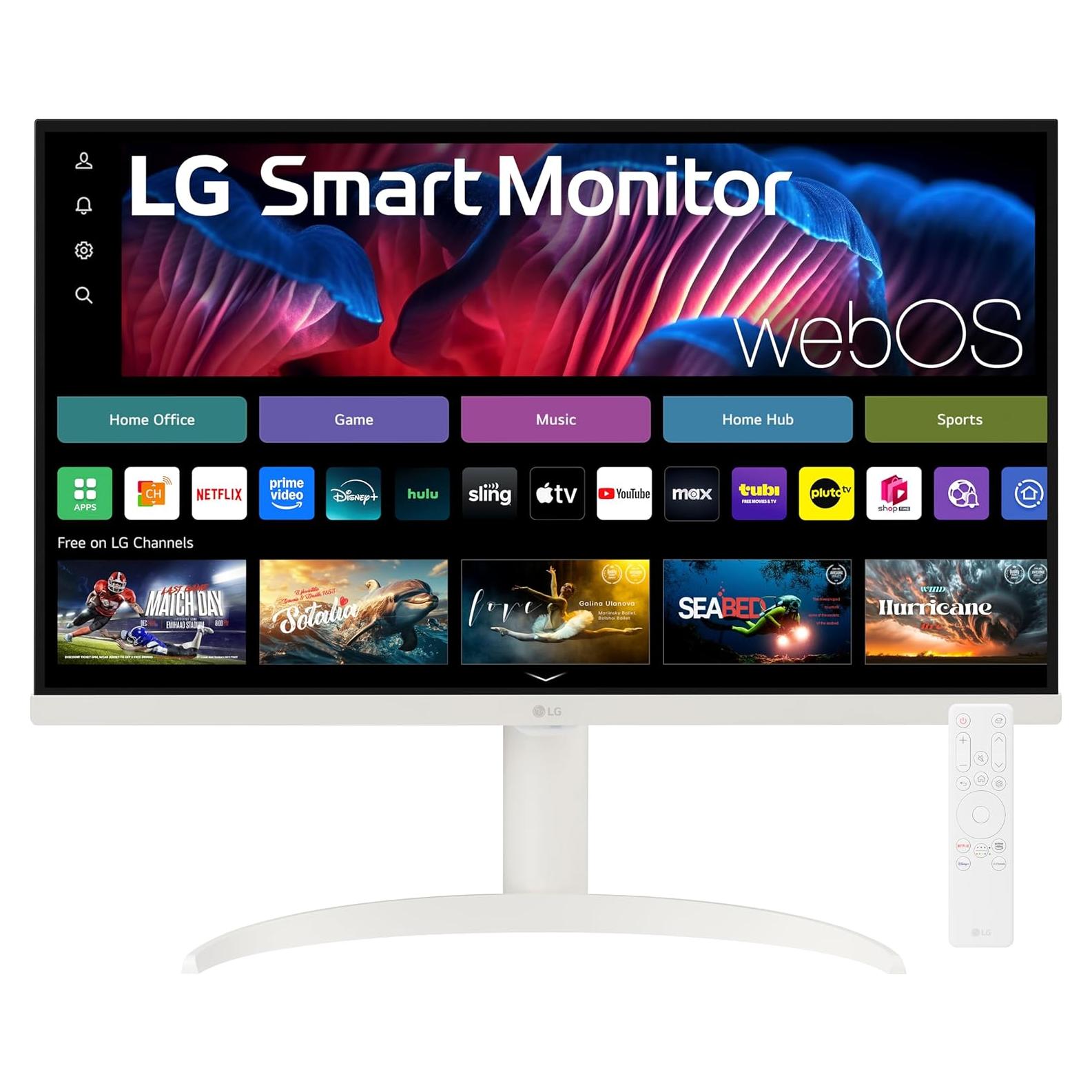 Monitor Inteligente LG 27SR75U-W 27" 4K UHD IPS webOS 23