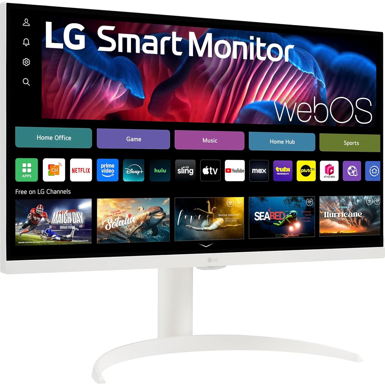 Monitor Inteligente LG 27SR75U-W 27" 4K UHD IPS webOS 23