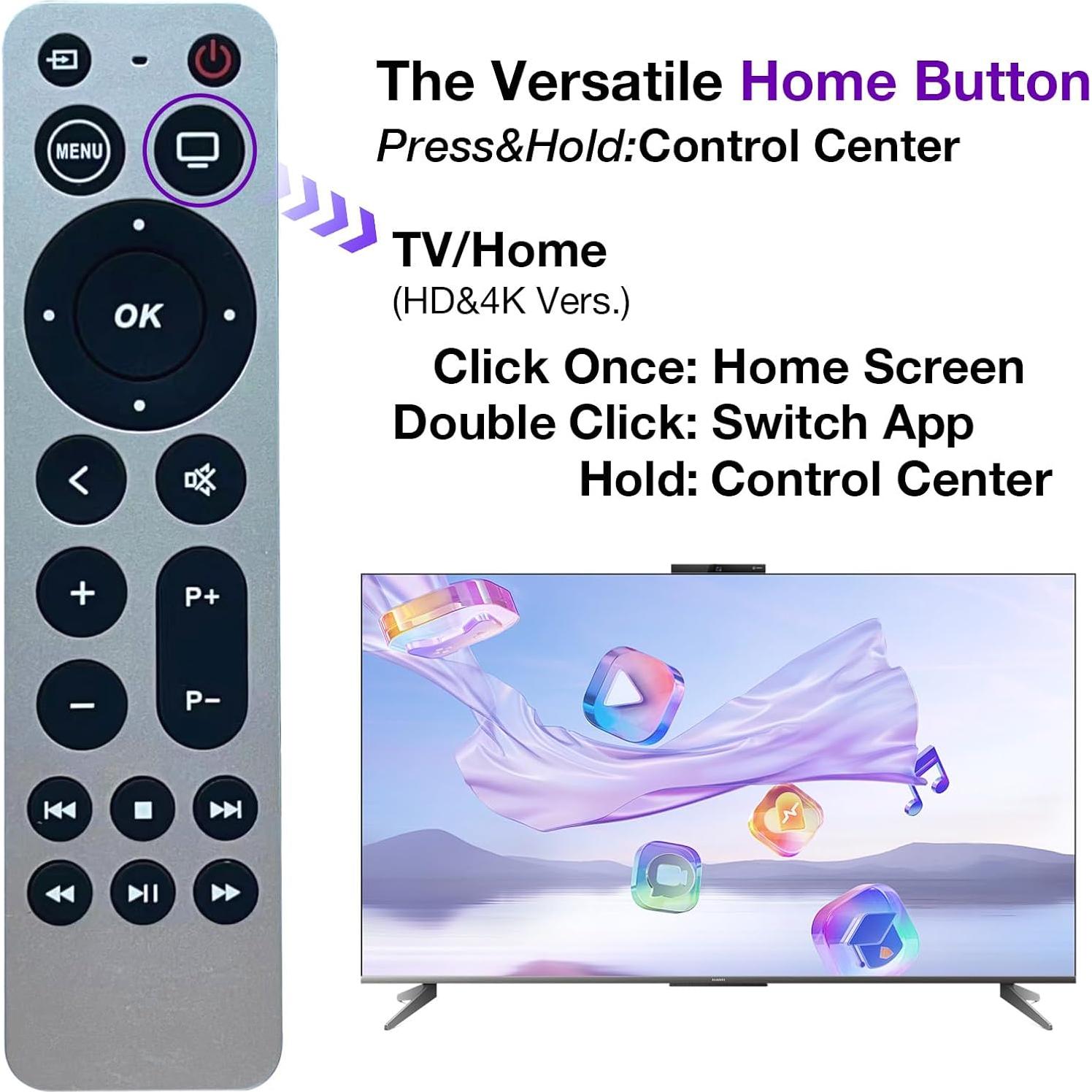 Control Remoto Reemplazo QRL para Apple TV 4K y HD